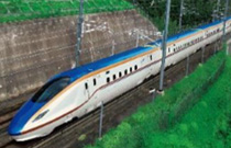 JR上越妙高駅近く